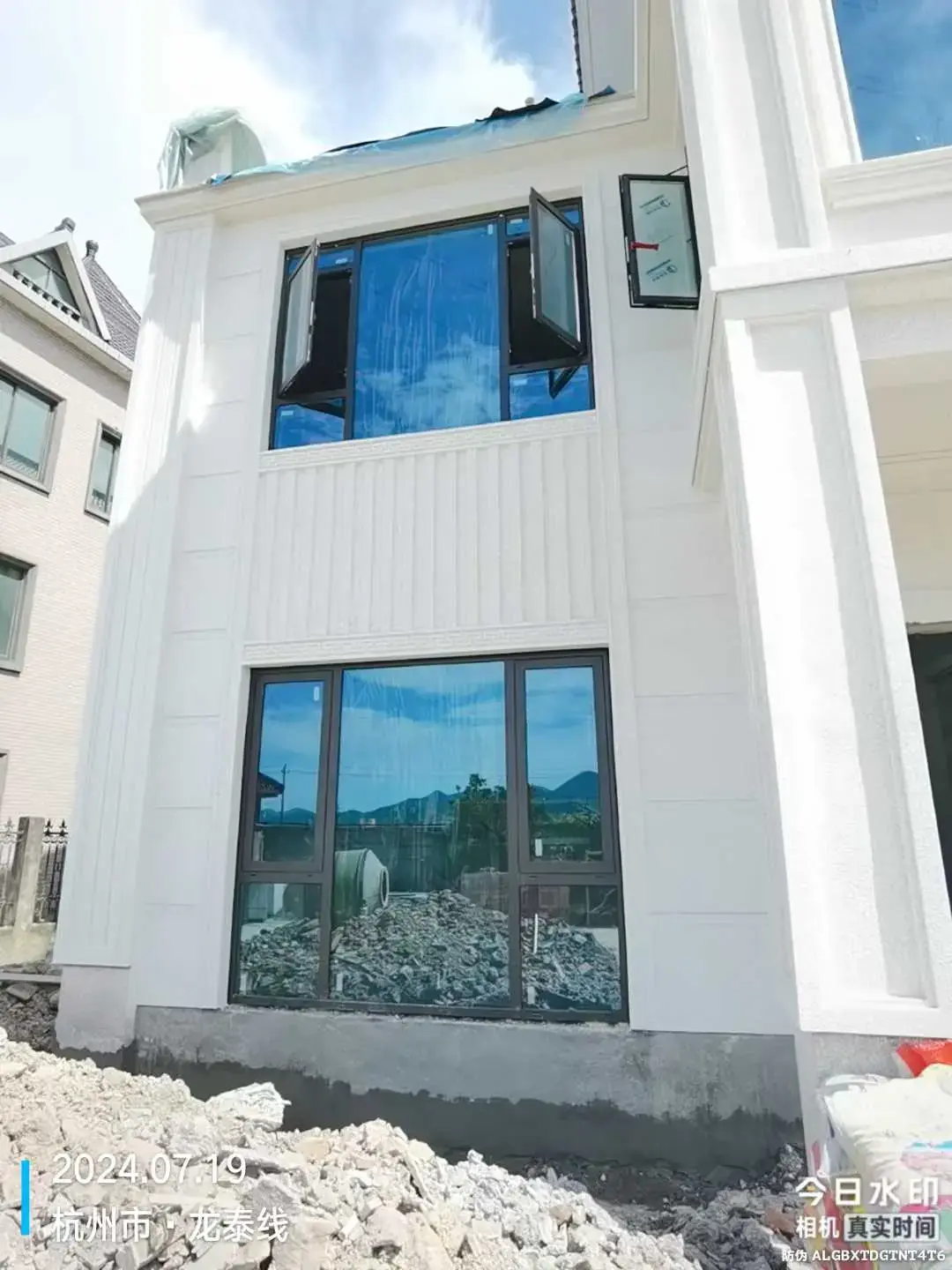 杭州自建房 1门窗定制实景