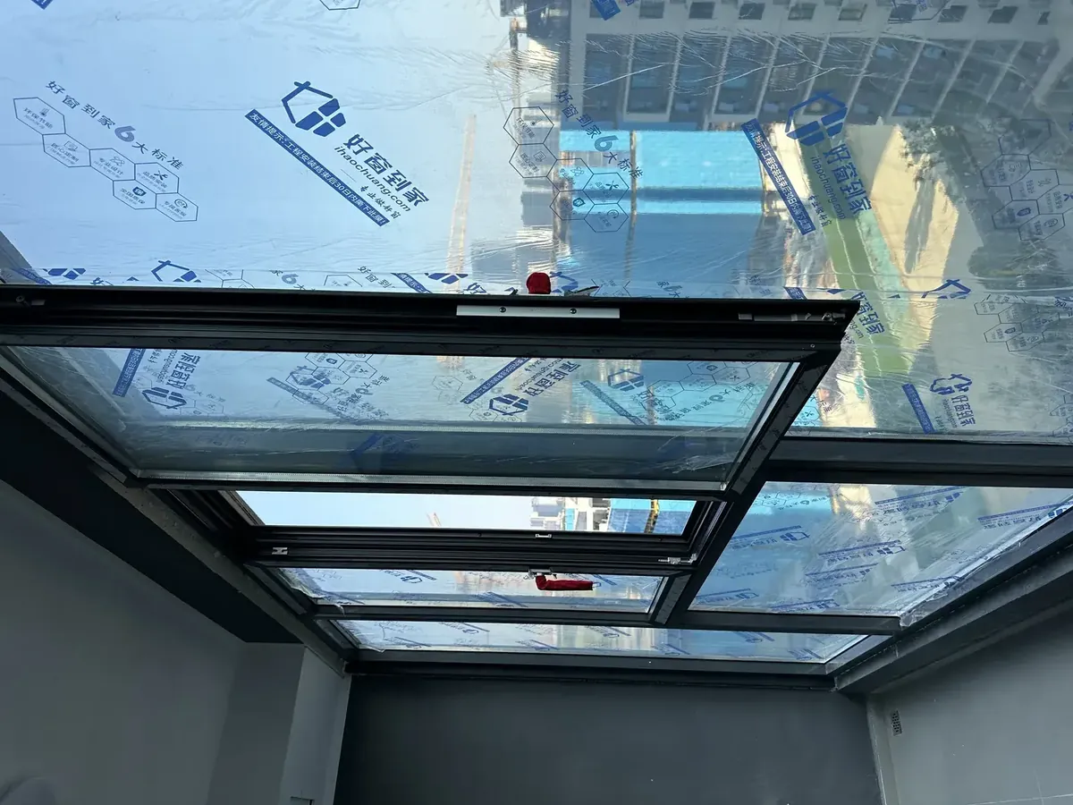 苏州姑苏云起平江雅园阳台系统窗封窗实景图3
