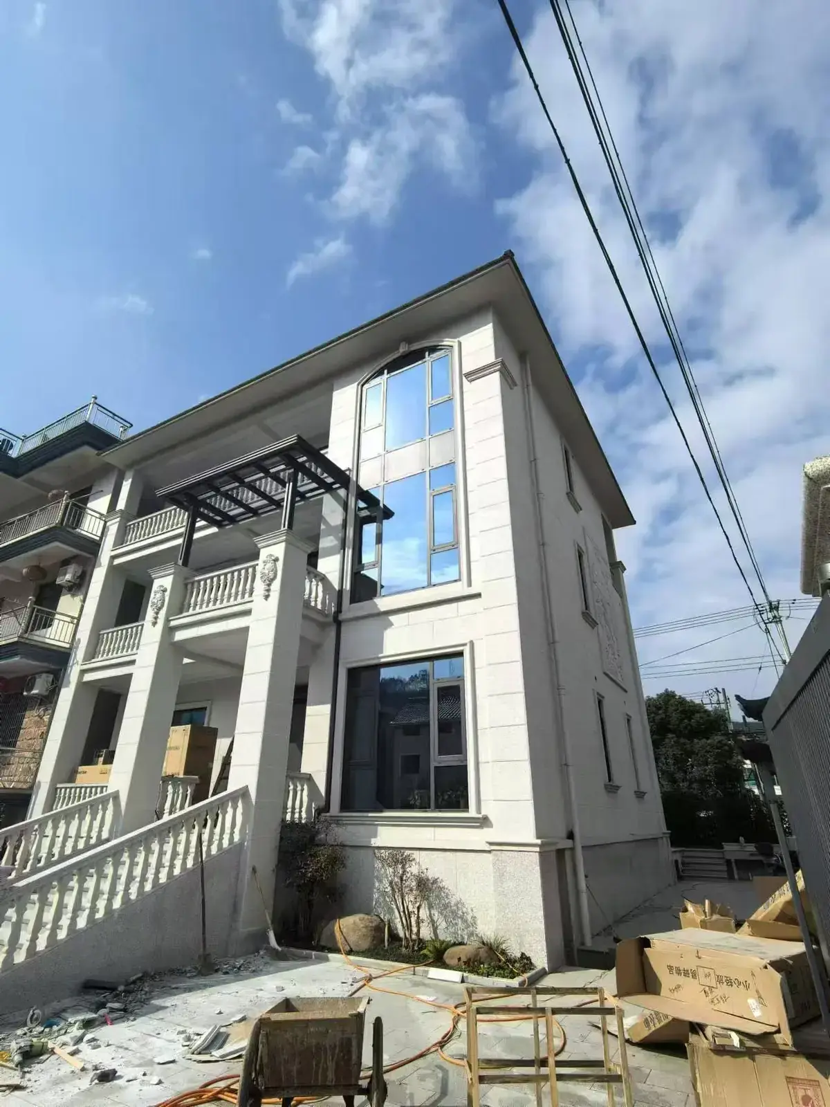 诸暨自建房 3门窗定制实景
